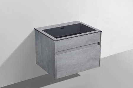 Тумба под раковину Vincea Chiara VMC-1C600CT 60 см Cement фото