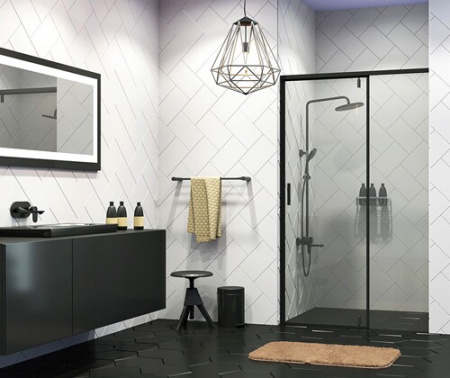 Душевая дверь WasserKRAFT Elbe 74P05 120 см фото