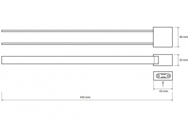 Полотенцедержатель Bemeta Via 135004102 фото