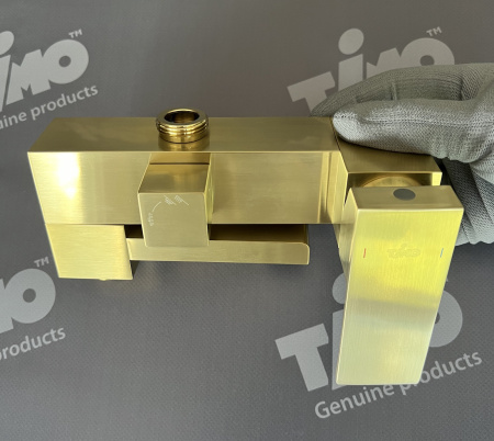 Душевая система (стойка) Timo Selene SX-2013/17 матовое золото фото