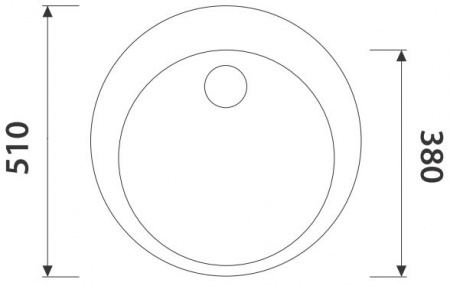 Мойка кухонная Kaiser KGM-510-W белый фото