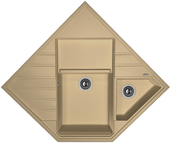 Кухонная мойка БОМБЕИ1/2 Florentina 20.375.J0900 капучино фото