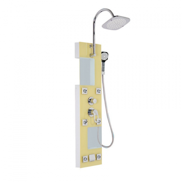 Душевая гидромассажная панель River 11 бежевая фото