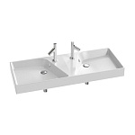 Двойная раковина-столешница Jacob Delafon Rythmik EXM112-Z-00 120 см Двойная раковина-столешница Jacob Delafon Rythmik EXM112-Z-00 120 см