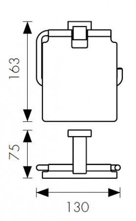 Держатель для туалетной бумаги Kaiser Canon Br KH-4300 фото