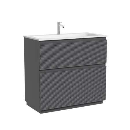 Тумба под раковину Sancos Folk Floor FL90FGS Grey soft фото