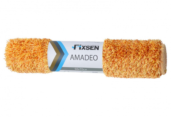 Коврик для ванной комнаты Fixsen Amadeo FX-3001G оранжевый фото