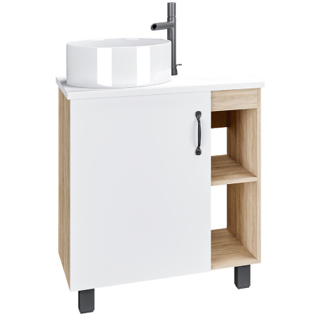 Тумба под раковину Grossman Флай 70 107001 белая фото