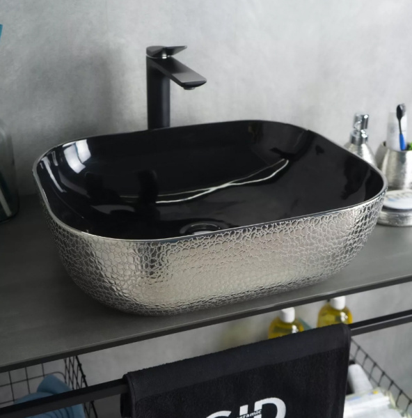 Накладная раковина GID Luxe Line D1302H020 50,5х40,5 фото