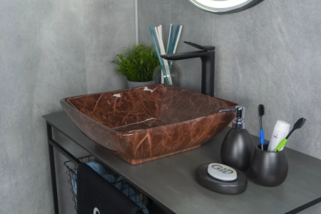 Накладная раковина GID MNC182 41,5х41,5 фото