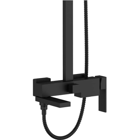 Душевая система Agger Great A2893344 Черная матовая фото