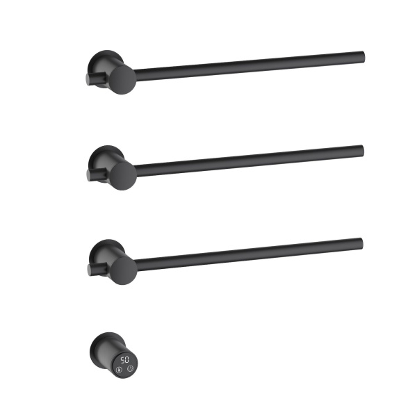 Полотенцесушитель электрический Timo Saona 030/03SM Черный фото