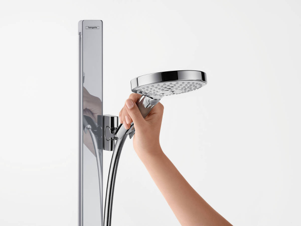 Душевой гарнитур Hansgrohe Raindance Select S 120 3 jet Unica 27648000 90 см фото