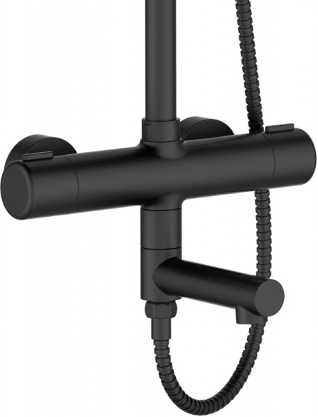 Душевая система Orange T02S4-911b Черная фото