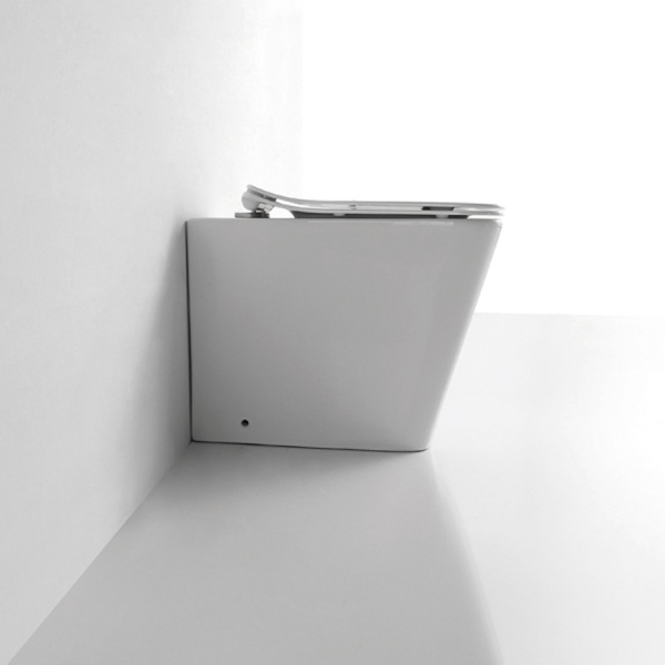 Унитаз приставной CeramaLux NS-3170 с сиденьем soft close фото