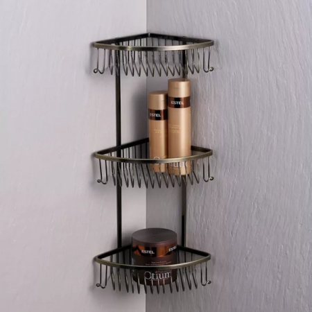 Полочка-решетка трехуровневая Fixsen FX-858-3 фото