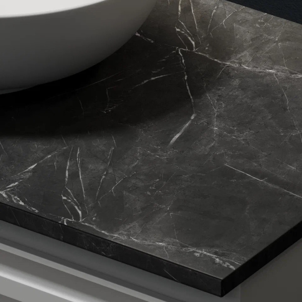 Столешница без отверстия под смеситель Sancos TT100A1 100 см, black sky фото