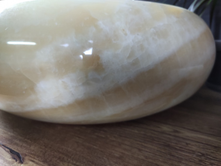 Накладная раковина из оникса Indo Donut Yellow Big DO-000166 фото