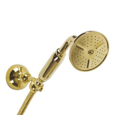 Душевая лейка со шлангом Cezares Vintage CZR-KD-03-M золото фото