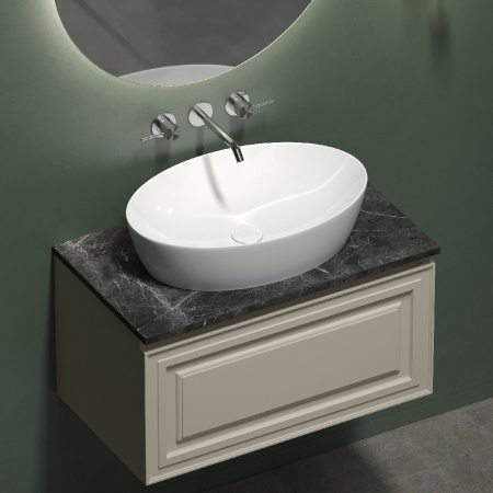 Тумба под раковину Sancos Very VR80CE Beige Soft фото