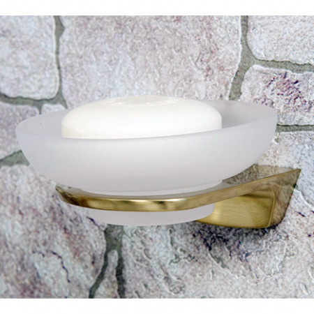 Мыльница настенная WasserKRAFT Aisch K-5929 матовое золото фото