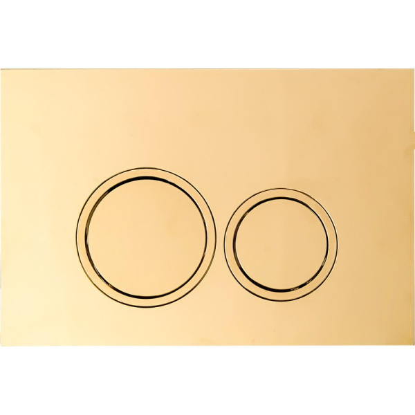 Кнопка смыва Cerutti SPA CR05CG шампань золотой фото