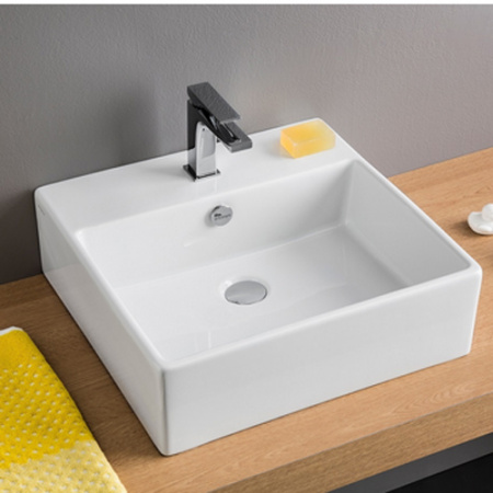 Накладная раковина Artceram Quadro QUL002 01 00 bi фото