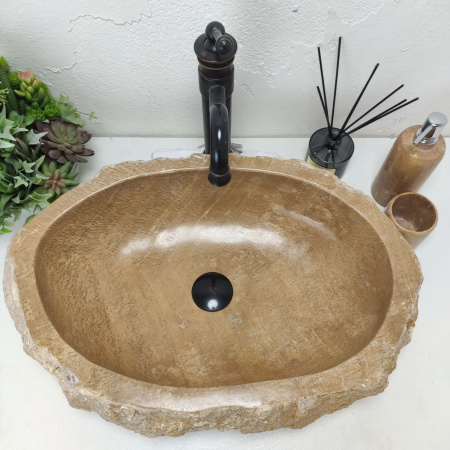 Накладная раковина из оникса Erozy Sunset EO-01444 (60*41*15) фото