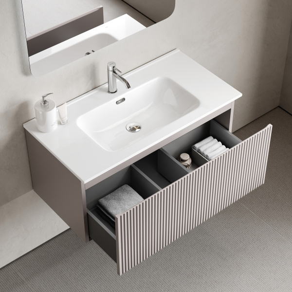 Тумба под раковину Sancos Snob R 1.0 SNR1.090SM Doha Soft фото