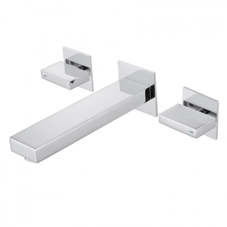 Настенный смеситель для раковины Abber Daheim AF82122 хром фото