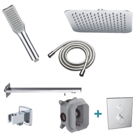 Душевая система Clever Up! Urban 61107 Хром фото