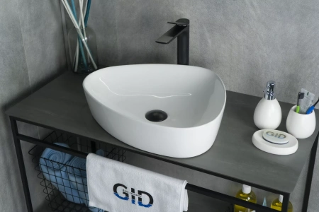 Накладная раковина GID 9386 50х40,5 фото