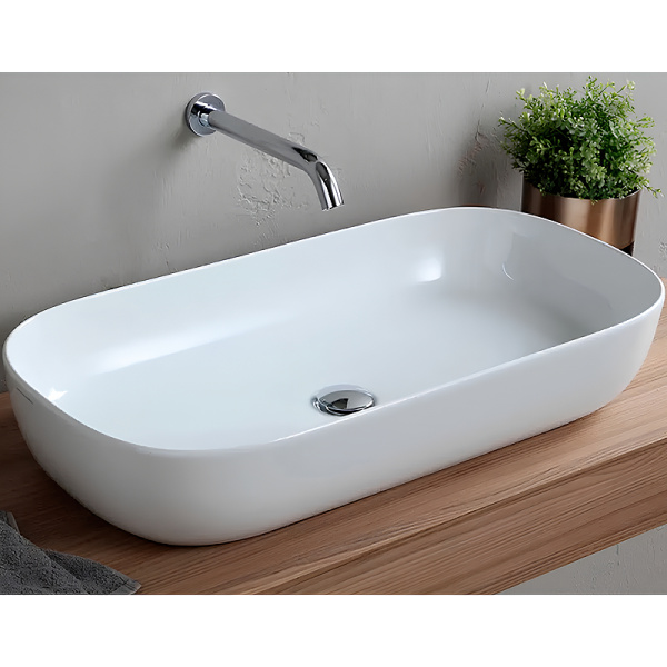 Раковина-чаша Scarabeo Glam 76 1803 Белая фото