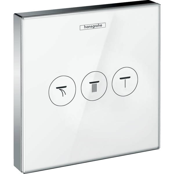 Вентиль скрытого монтажа Hansgrohe ShowerSelect 15736400 белый фото