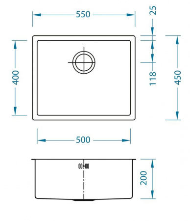 Мойка для кухни Alveus Monarch Quadrix 50 Bronze фото