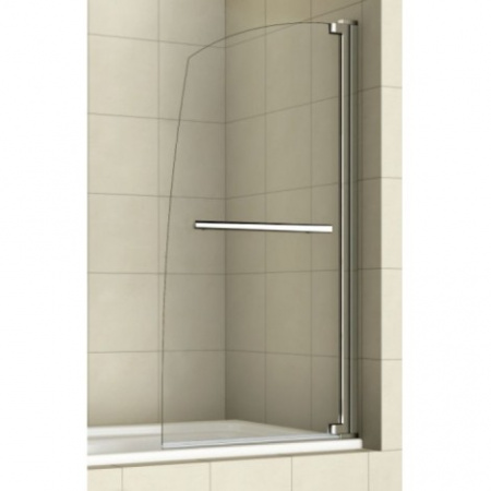 Шторка для ванны распашная WeltWasser WW100 100K1-80 80 см прозрачное стекло фото