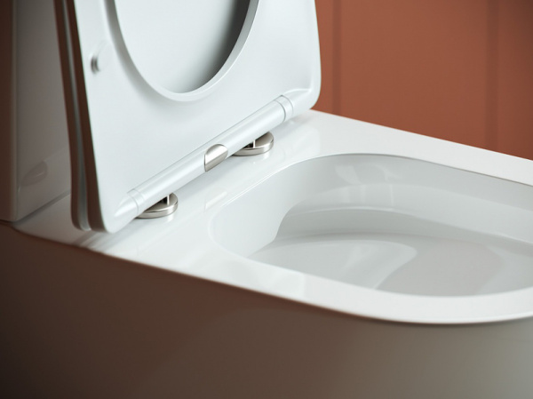 Унитаз компакт Ceramica Nova Highlight Rimless CN1802-B с сиденьем с микролифтом фото