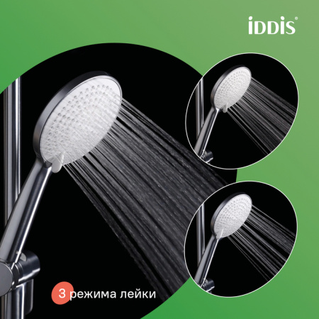 Душевая система Iddis Aiger AIGBC3Fi06 хром матовый фото