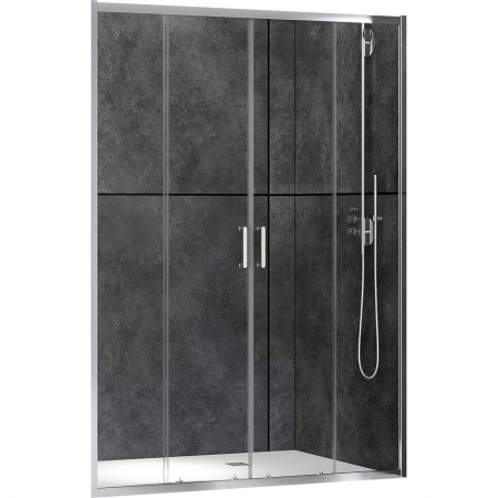Душевая дверь Abber Schwarzer Diamant AG33150 150 см фото