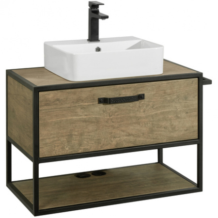 Тумба под раковину Акватон Лофт 80 1A242401LTDY0 дуб кантри фото