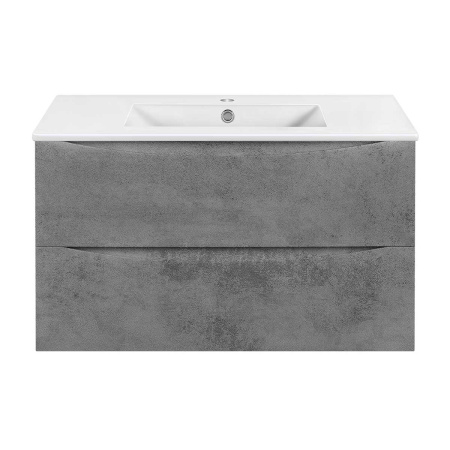Тумба под раковину Vincea Mia Slim VMC-2MC900S1BT Beton 90 см фото