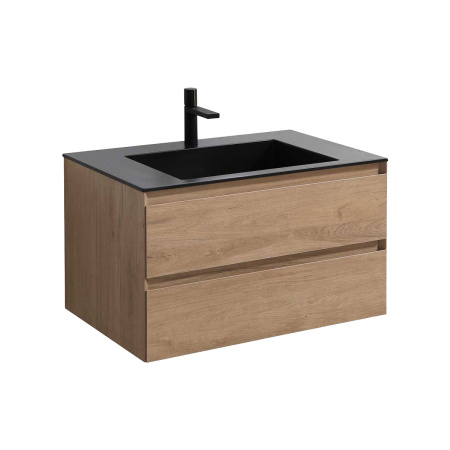 Тумба под раковину Vincea Luka VMC-2L800NO N.Oak 80 см фото