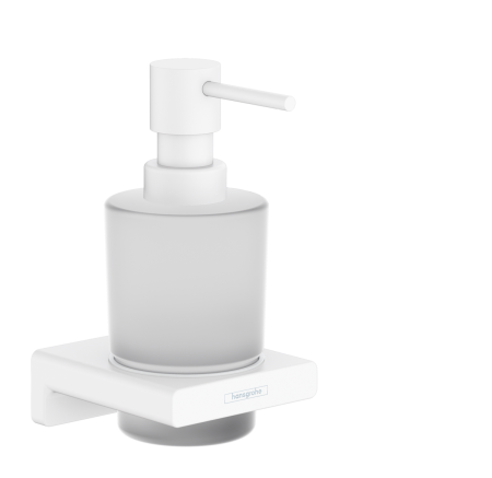 Дозатор для жидкого мыла Hansgrohe AddStoris 41745700 белый матовый фото
