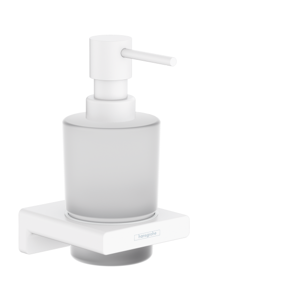 Дозатор для жидкого мыла Hansgrohe AddStoris 41745700 белый матовый фото