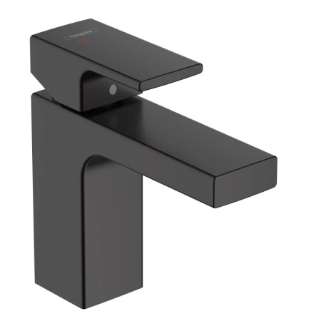 Смеситель для раковины Hansgrohe Vernis Shape 71561670 черный матовый фото