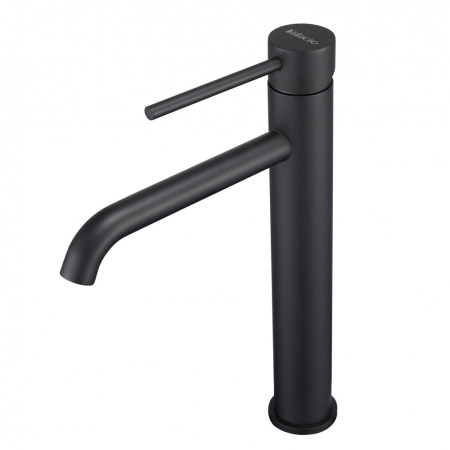 Высокий смеситель для раковины Milacio Ultra MCU.551.MB черный матовый фото