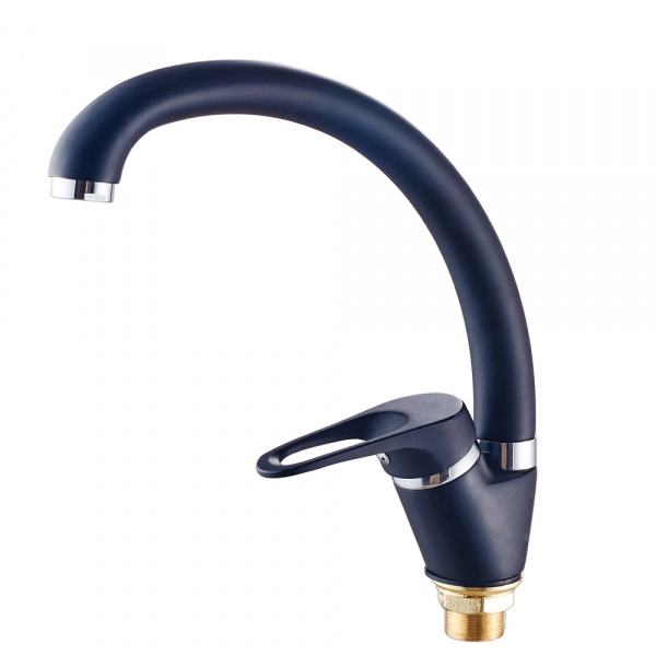 Смеситель для кухни Raiber Davis R3104 черный матовый фото