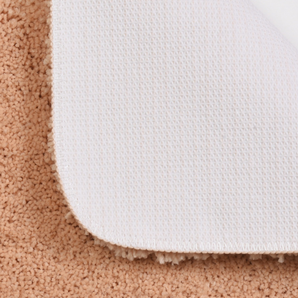 Коврик для ванны WasserKRAFT Kammel BM-8343 Caramel Cream 55x57 фото