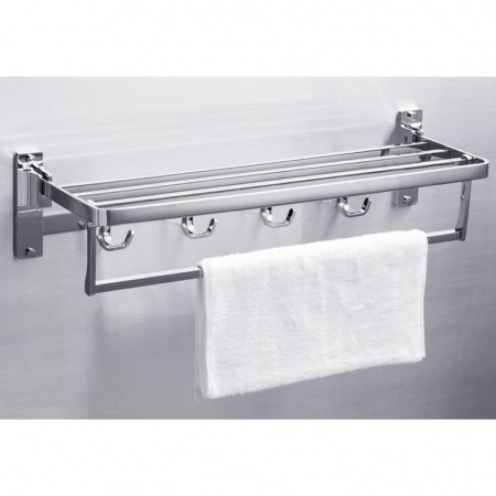 Полка для полотенец с крючками RUSH Edge ED77622 фото