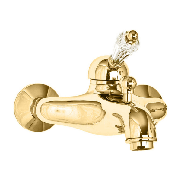 Смеситель для ванны с душем Cezares Vintage VINTAGE-VM-03-Sw золото/swarovski фото